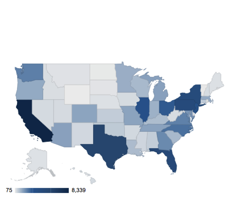 Source: AACN Certification Corporation. Accessed February 2015.