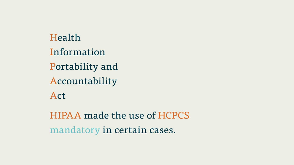 HCPCS Codes in Billing and Coding