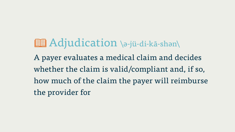 Claims Adjudication Process Flow Chart