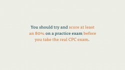 how to pass cpc case study test