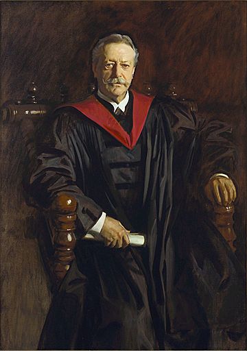 A 1923 portrait of Harvard President A. Lawrence Lowell.