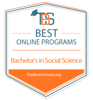 Top Online Bachelor’s in Social Science Degree Programs Badge