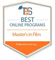 Download the Best Online Master’s in Film Programs Badge