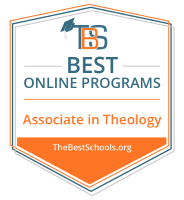 Download the Best Online Theology Programs Badge