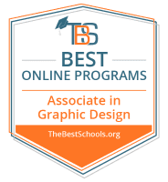 Download the Best Online Graphic Design Programs Badge