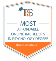 Download school badge for Most Affordable Bachelor’s in Psychology