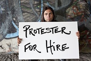 protestor-for-hire