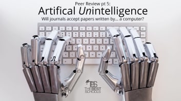 Peer Review, Pt. 5: Artificial Unintelligence: will journals accept papers written by... a computer?