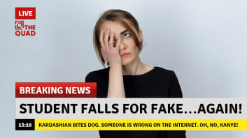College Students vs. Fake News