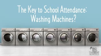 The Key to School Attendance: Washing Machines?