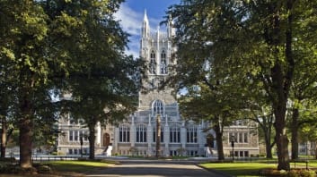 Boston College, Chestnut Hill, Massachusetts