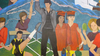 Jose Espinoza, SISD mural, image