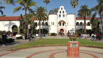 San Diego State University campus.