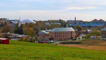 University of Connecticut campus.