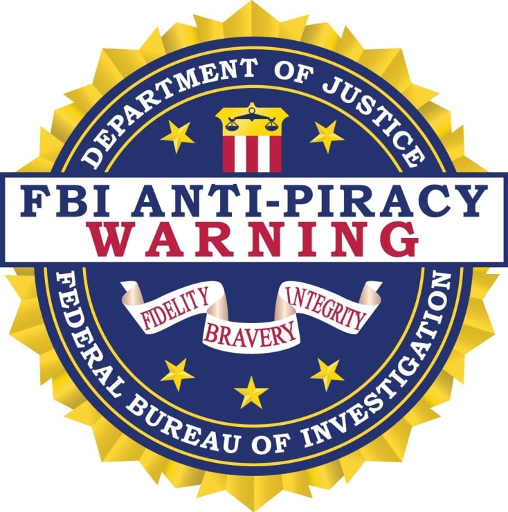 FBI Antipiracy Label