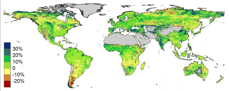 The Greening of the Earth The Greening of the Earth