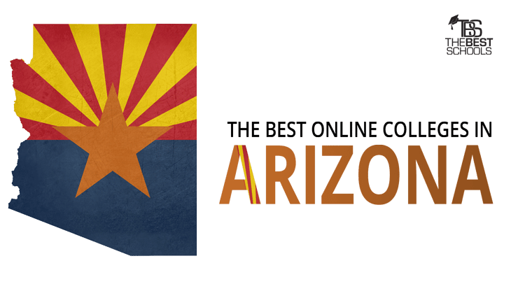 Graphic of the state of Arizona with a star and sun rays