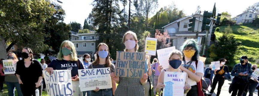 Mills College Alumnae Fight Northeastern Merger