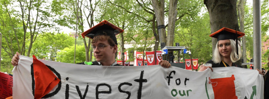 Harvard University Will Divest From Fossil Fuel Industry Because of Climate Change