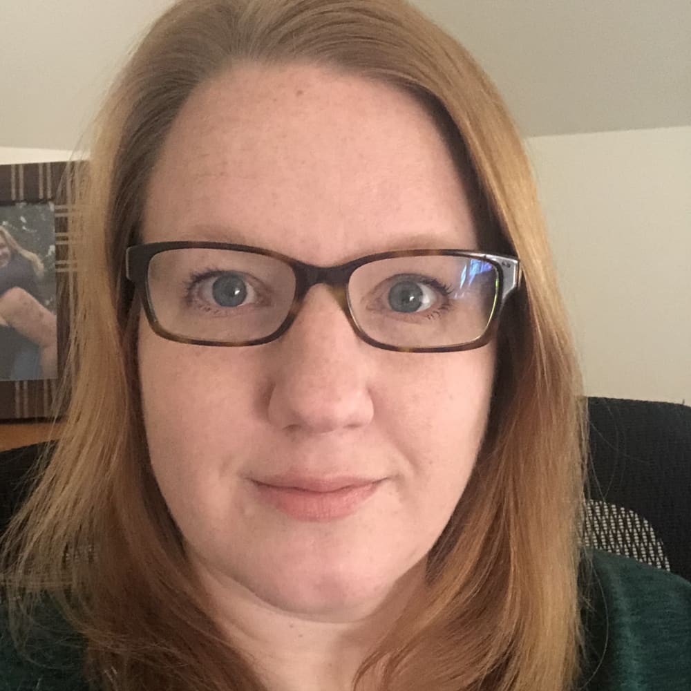 portrait of Rayelle Davis, M.Ed., LCPC, NCC, BC-TMH