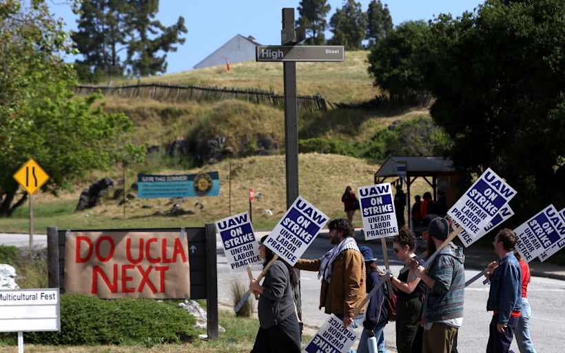 UCLA, UC Davis Academic Workers Go on Strike