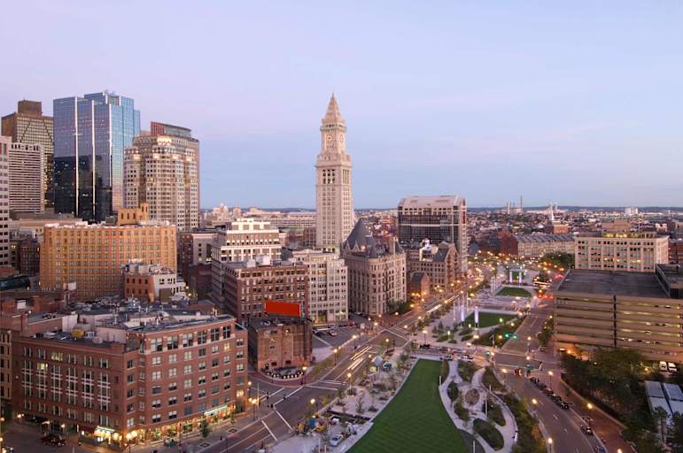 Boston, MA cityscape