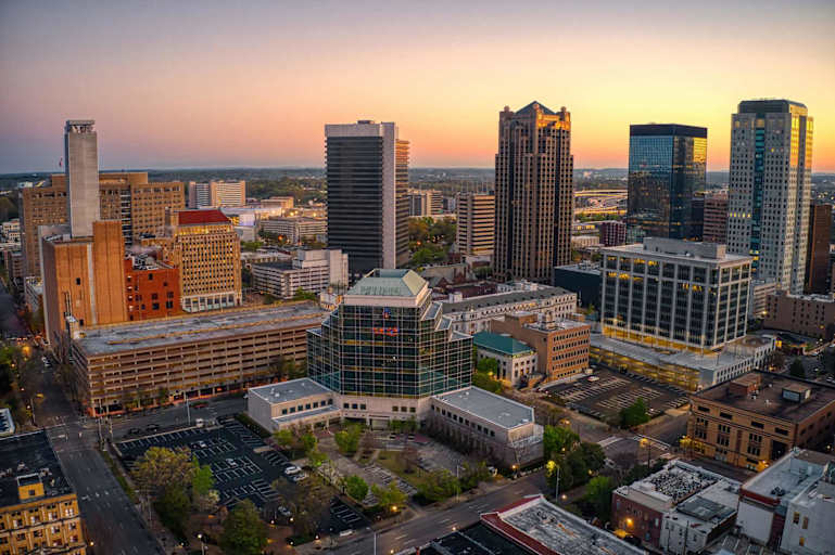 Birmingham, Alabama downtown