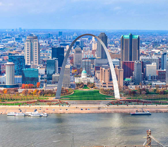 St. Louis Arch in Missouri