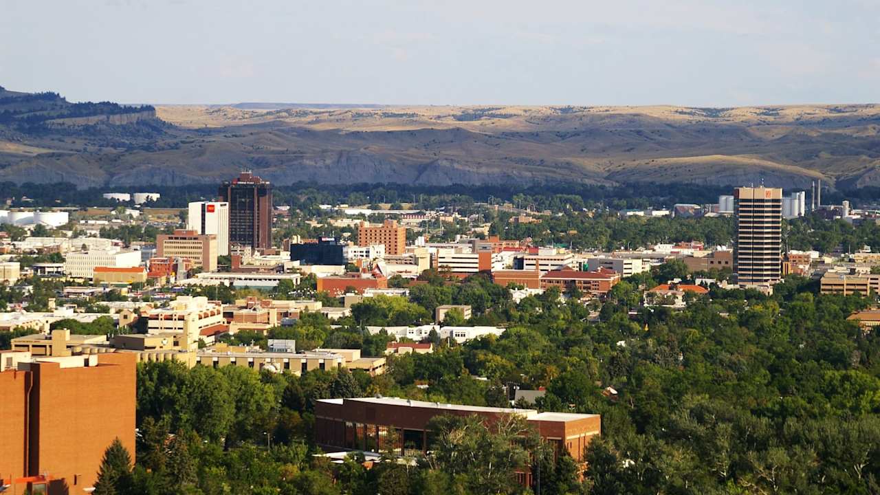 Billings, Montana on a sunny day