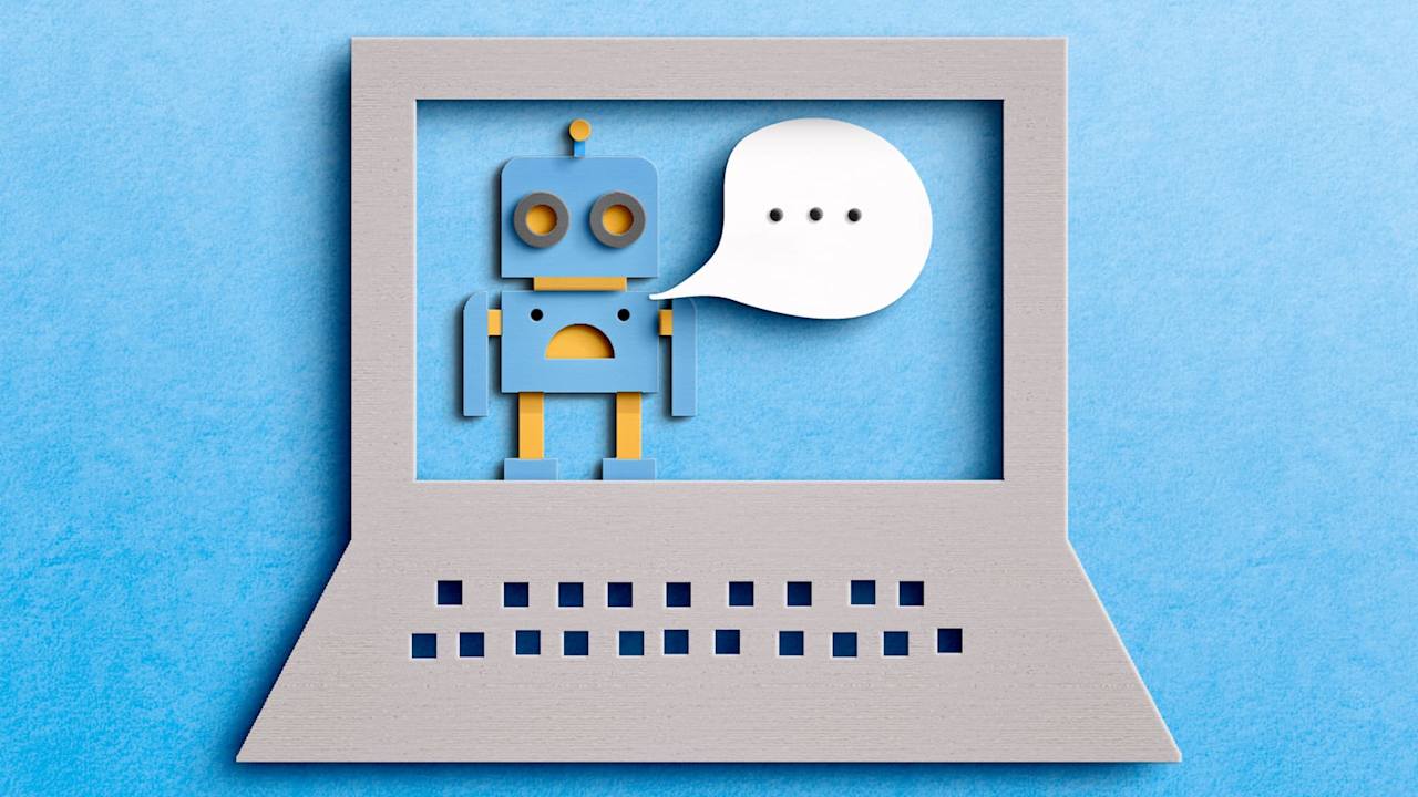 Artificial Intelligence - Chatbot concept