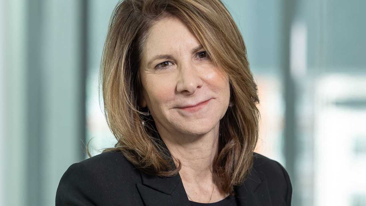 Portrait of NYU’s incoming president, Linda Mills. She will be the 17th president of NYU.