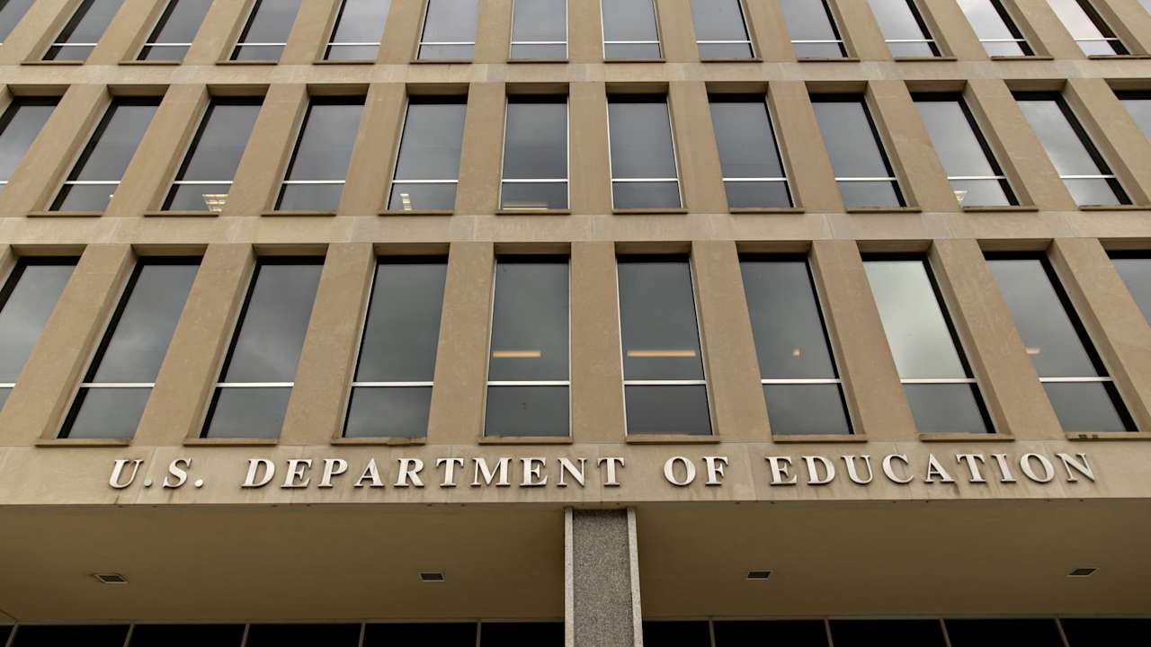 Exteriors Of The U.S. Department Of Education Headquarters
