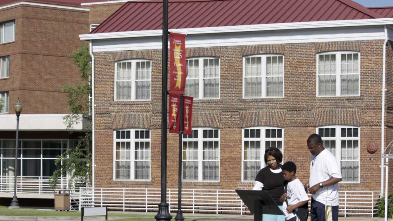 Dorothy Hall on Tuskegee Institute campus