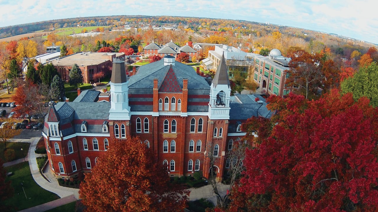 Towers-Hall-Otterbein-University-Fall-