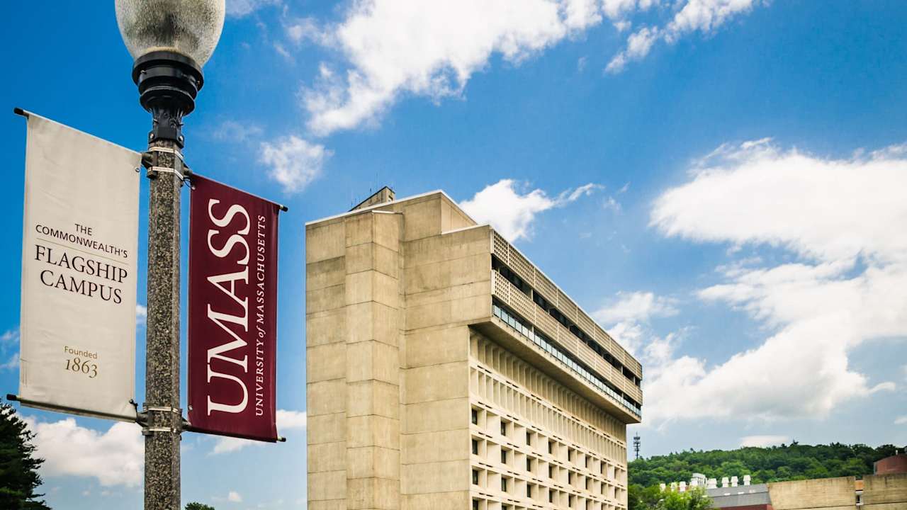 University of Massachusetts campus building