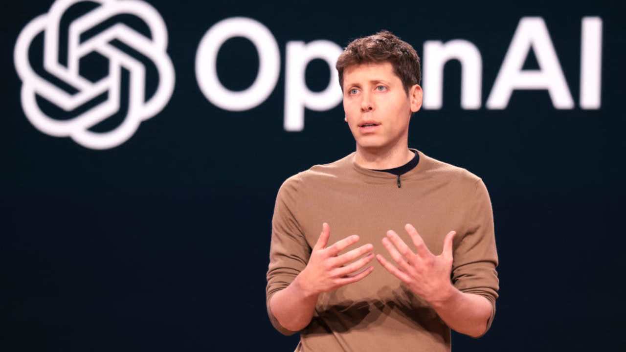 OpenAI CEO Sam Altman speaks during the Microsoft Build conference at the Convention Center Summit Building in Seattle, Washington on May 21, 2024.