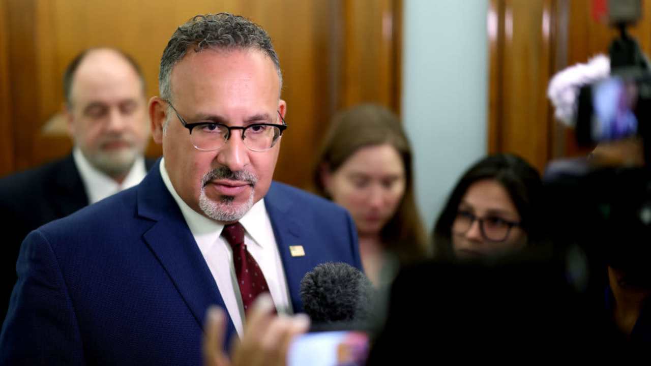 Education Secretary Miguel Cardona
