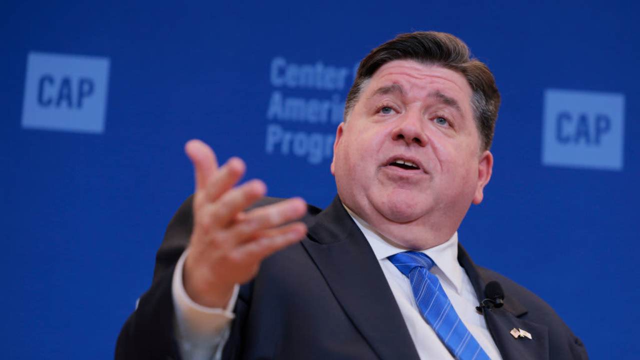 Illinois Governor Pritzker Speaks At Center For American Progress In Washington, DC