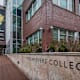Main entrance to Medgar Evers College campus in Brooklyn, New York.