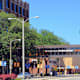Milwaukee, Wisconsin, USA: Milwaukee Area Technical College Downtown Milwaukee Campus - public two-year vocational-technical college. MATC offers accredited associate degrees, vocational licenses, job training certificates, and adult enrichment courses - traffic light at the corner of West State Street and North 8th Street.