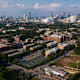 The Morehouse College campus stands in an aerial photograph taken over Atlanta, Georgia, U.S., on Sunday, July 19, 2020. The Morehouse Class of 2019 hit the American college equivalent of the lottery: Billionaire Robert F. Smith surprised its members at graduation with an extraordinary pledge to pay off their student debt. Photographer: Elijah Nouvelage/Bloomberg via Getty Images