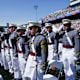 lass of 2023 cadets attend their graduation at the US Military Academy West Point, on May 27, 2023, in West Point, New York
