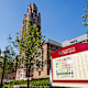 Hyde Park campus, University of Chicago map sign.