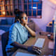 Working from home office