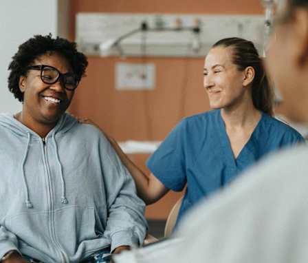 PMHNP supporting patient