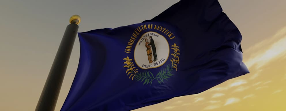 Flag of the US State of Kentucky