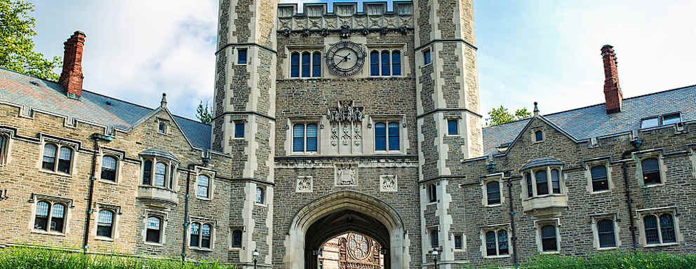 PRINCETON UNIVERSITY, PRINCETON, NEW JERSEY, UNITED STATES - 2012/08/05: Blair Hall on the campus of Princeton University. (Photo by John Greim/LightRocket via Getty Images)