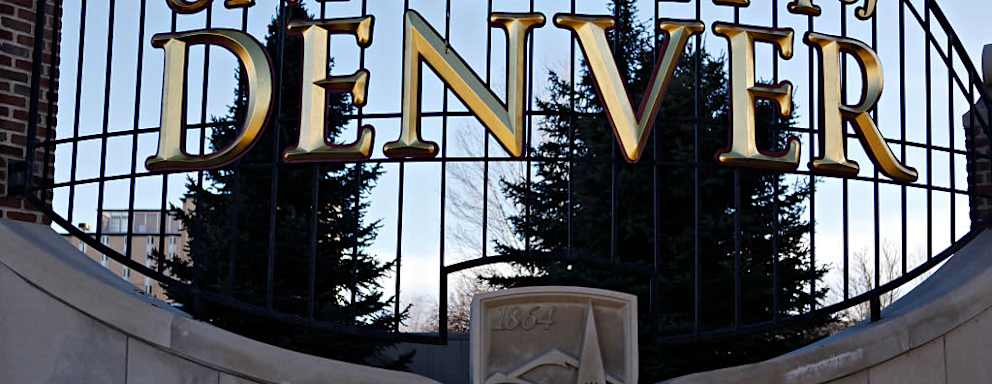 DENVER, CO - March 14: The University of Denver campus, a four-year private university in Denver, Colorado on March 14, 2016. (Photo by Katie Wood/The Denver Post via Getty Images)
