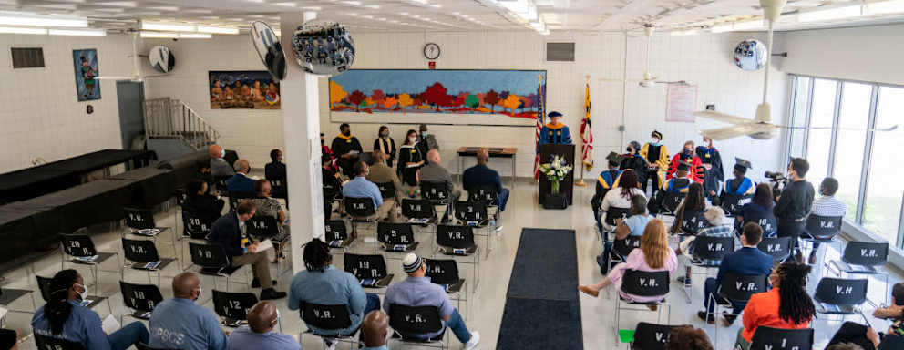 Goucher Prison Education Program Graduation Ceremony