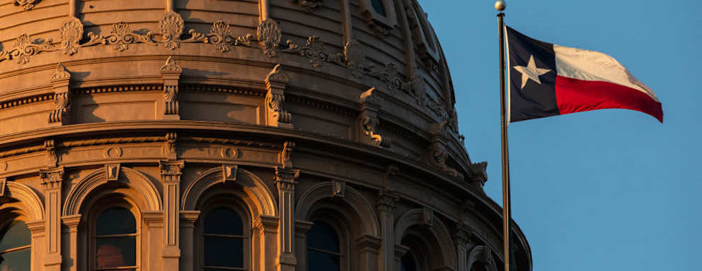 AUSTIN, TX - SEPTEMBER 20: The Texas State Capitol is seen on the first day of the 87th Legislature's third special session on September 20, 2021 in Austin, Texas. Following a second special session that saw the passage of controversial voting and abortion laws, Texas lawmakers have convened at the Capitol for a third special session to address more of Republican Gov. Greg Abbott's conservative priorities which include redistricting, the distribution of federal COVID-19 relief funds, vaccine mandates and restrictions on how transgender student athletes can compete in sports. (Photo by Tamir Kalifa/Getty Images)